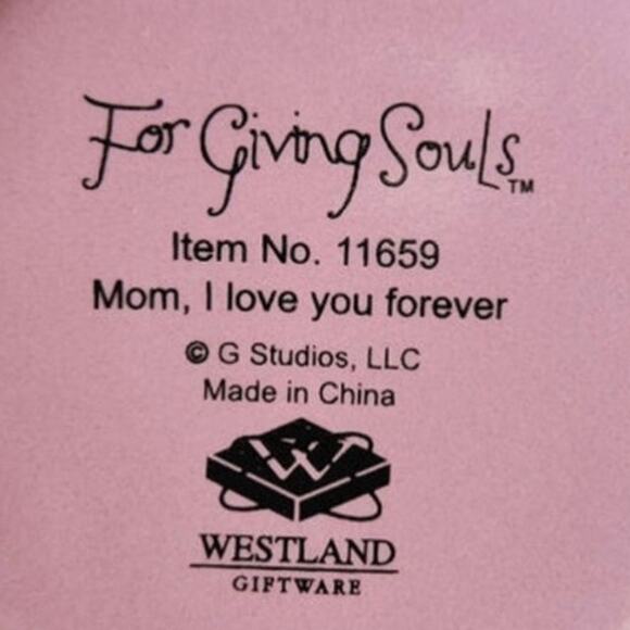 Gift for Mom! NWT Tea For One For Mom Giving Souls Mom I Love You Forever - Picture 6 of 6